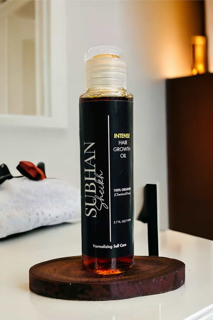 Organic Intense Hair Growth Oil - Subhan Sheikh